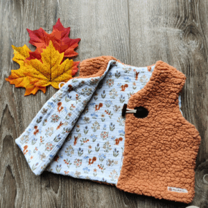 Gilet de Berger Enfant - Sherpa Cassonade