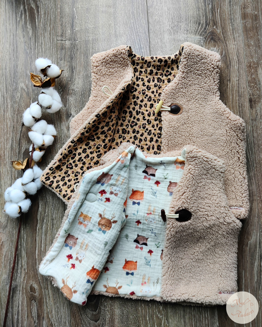 Gilet de Berger Enfant - Sherpa Ourson – Image 5